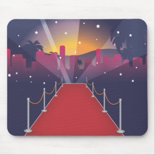 Red Carpet Celebrrity Mousepad