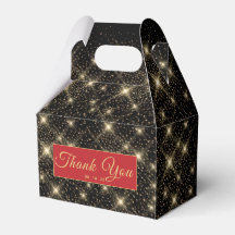 Red Carpet Gold Dust Gastgeschenk Box