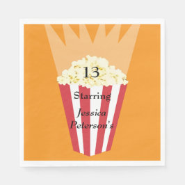 Red Carpet Premiere Geburtstag glamourös Movie Par Serviette