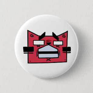 Red Cat Button