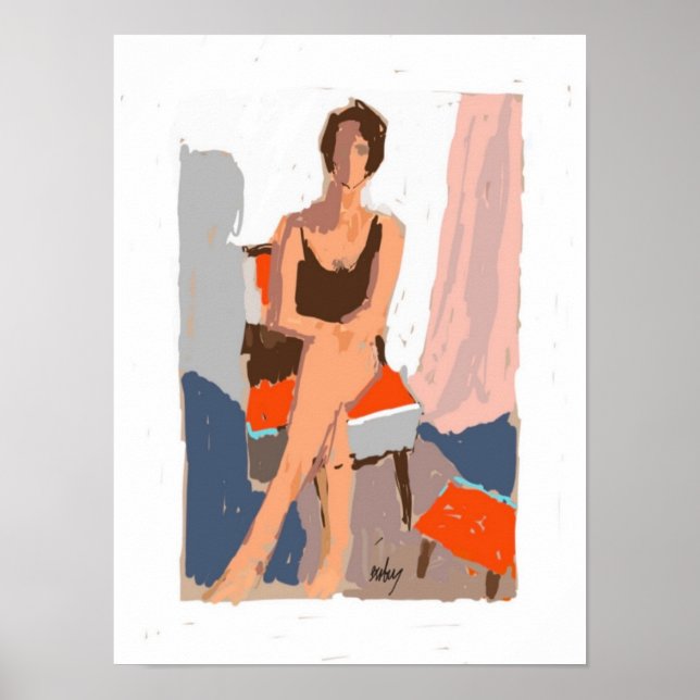 Red Chair Poster (Vorne)