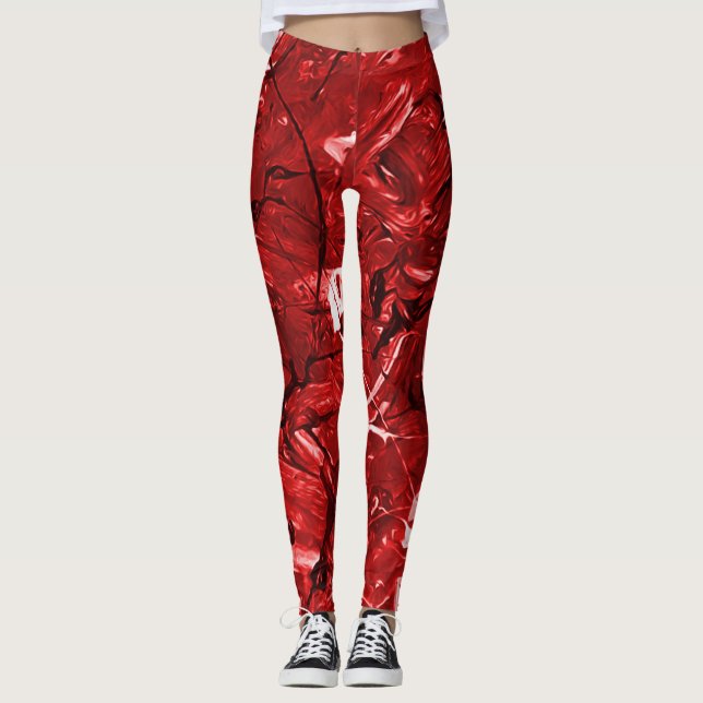 Red Chaos Leggings (Vorderseite)