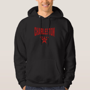 Red Charleston South Carolina Vintages Seen Hoodie