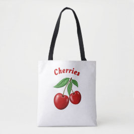 Red Cherries Design Personalisiert Tasche