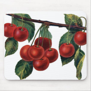 Red Cherries Mousepad