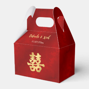 Red Cherry Blossom Blossom   Chinesische Hochzeit Geschenkschachtel