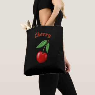 Red Cherry Design Personalisiert Tasche