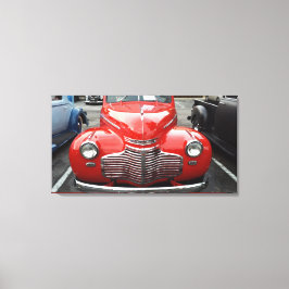 Red Chevy Coupe Leinwanddruck