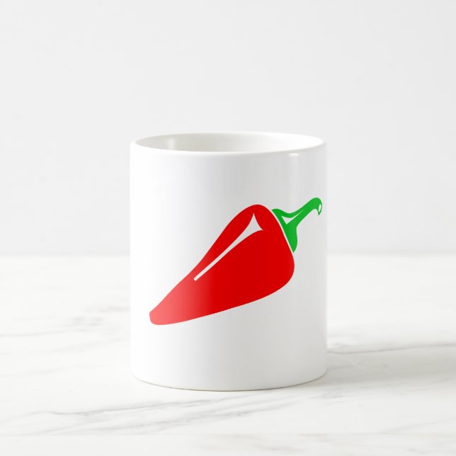 Red Chili Pepper Kaffeetasse (Mittel)