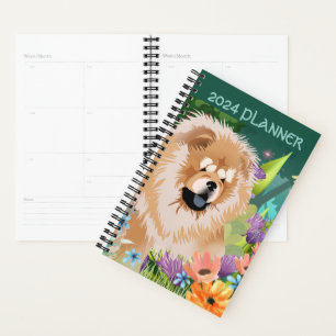 RED CHOW 2024 Daily Plananner Text anpassen Planer
