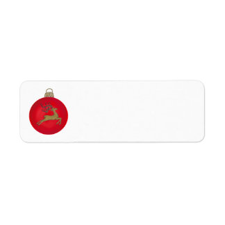 RED CHRISTMAS BUBBLE