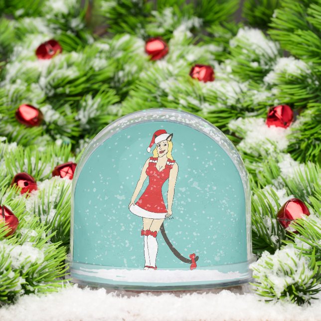 Red Christmas catgirl (Noël)