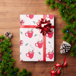 Red Christmas Coffee Cup | Heilige Geschenkpapier