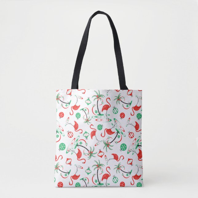 Red Christmas Flamingo Multi überall in der Tasche (Vorderseite)