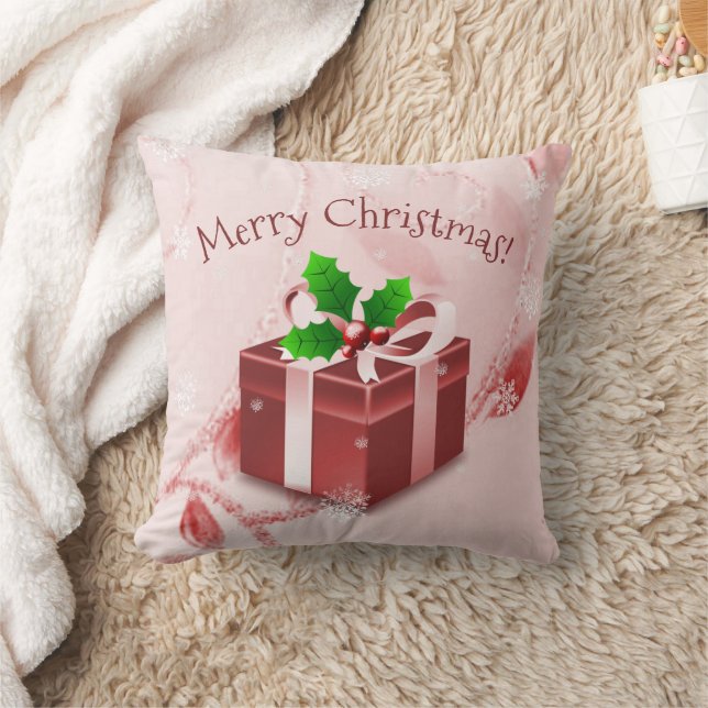 Red Christmas Geschenkkissen Kissen (Decke)