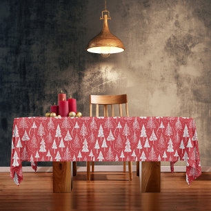 Red Christmas Pattern#6 ID1009 Tischdecke