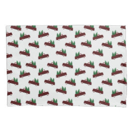 Red Christmas Pattern Fleece Blanket Kissenbezug