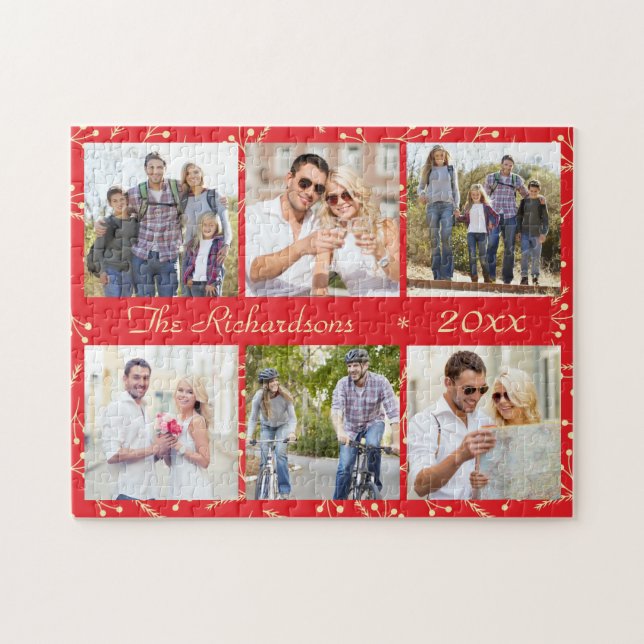 Red Christmas Personalized 6 (Horizontal)