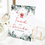Red Christmas Santa Baby Dusche Küche Sockelschild<br><div class="desc">Das Schild Red Santa Gender Neutral Santa Baby Kleidung Weihnachten Weihnachten Weihnachtsdusche Essen und Getränke verleiht Ihrer Babydusche eine festliche und einladende Touch. Mit seinem fröhlichen roten Design mit zarten Schneeflocken, saisonalen Eukalyptus-Pflanzen und bezaubernden, vom Weihnachtsmann inspiriert Babykleidung führt dieses Schild die Gäste herzlich in den Speis- und Getränkesaal. Es...</div>