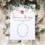 Red Christmas Santa Baby Shower Zeichne Baby Game Einladung<br><div class="desc">Das Red Santa Baby Christmas Zeichn Baby Game ist eine festliche Ergänzung Ihrer Babydusche! Mit einem niedlichen Design mit Kleidung aus dem Weihnachtsmann, zarter Schneeflocke und einem wintergrünen Eukalyptus lädt dieses Spiel die Gäste dazu ein, ein Kind zeichnen - oft mit einer humorvollen Drehung, wie zum Beispiel beim zeichn mit...</div>