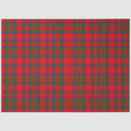 Red Christmas Wool Texture Plaid Seidenpapier