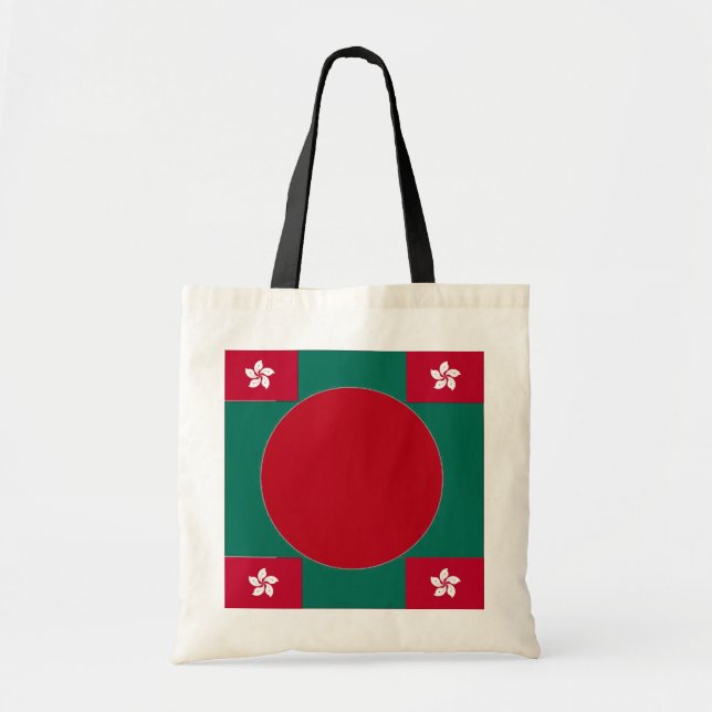 Red Circle Tote Bag Tragetasche (Vorne)