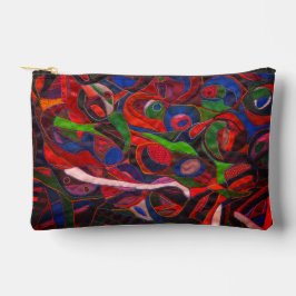 Red circles zubehörtasche