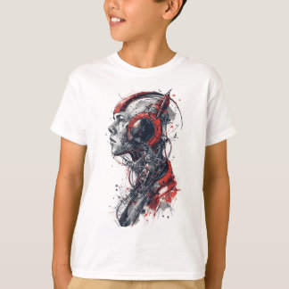 Red circuit dream T-Shirt