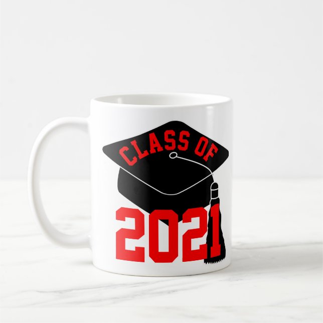 Red Class of 2024 Kaffeetasse (Links)