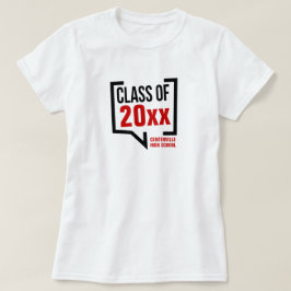 Red Class Year Speedblase T-Shirt
