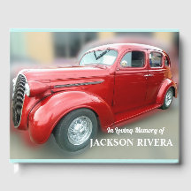 Red Classic Car Memorial