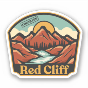 Red Cliff, Colorado-Aufkleber Aufkleber