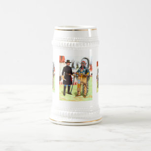 Red Cloud, Chef der Oglala Sioux Bierglas