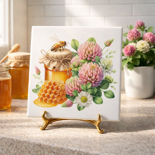 Red Clover Honey Sweet Beet Keramik Tile Fliese