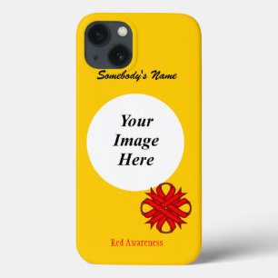 Red Clover Ribbon Template von Kenneth Yoncich iPhone 13 Hülle