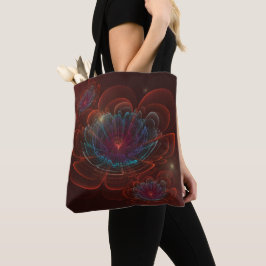 Red Corolla Blume Tasche