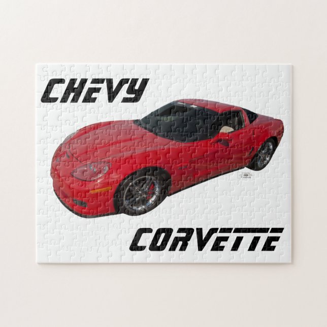 Red Corvette (Horizontal)