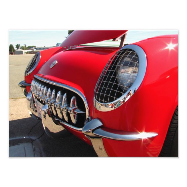 Red Corvette ~ Foto (Vorne)