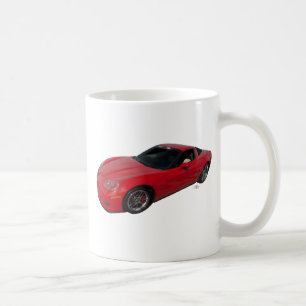 Red Corvette Kaffeetasse