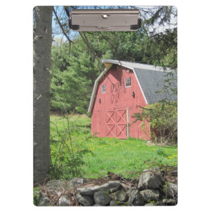 Red Country Stall Clipboard Klemmbrett
