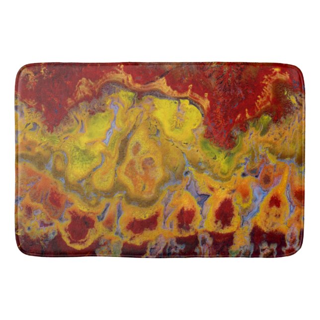 Red Crayola Jasper Badematte (Vorderseite)