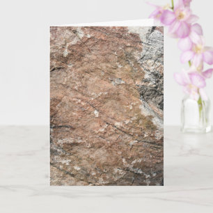 Red Crumbling Rock Face Karte