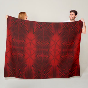 Red Crystal 1 Fleecedecke