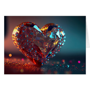 Red Crystal Heart