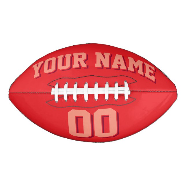 RED Custom Football (Vorderseite)