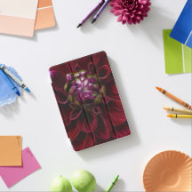 Red Dahlia iPad Case