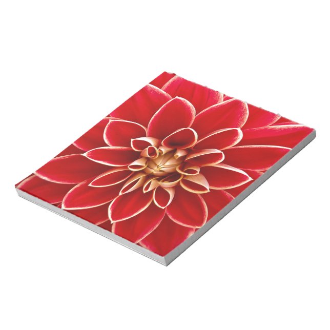 Red Dahlia Notizblock (Rotiert)
