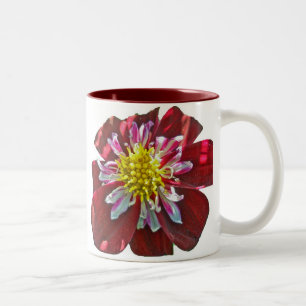 Red Dahlia Tasse