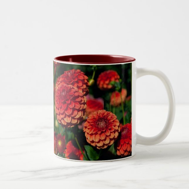 Red Dahlias Mug (Droit)