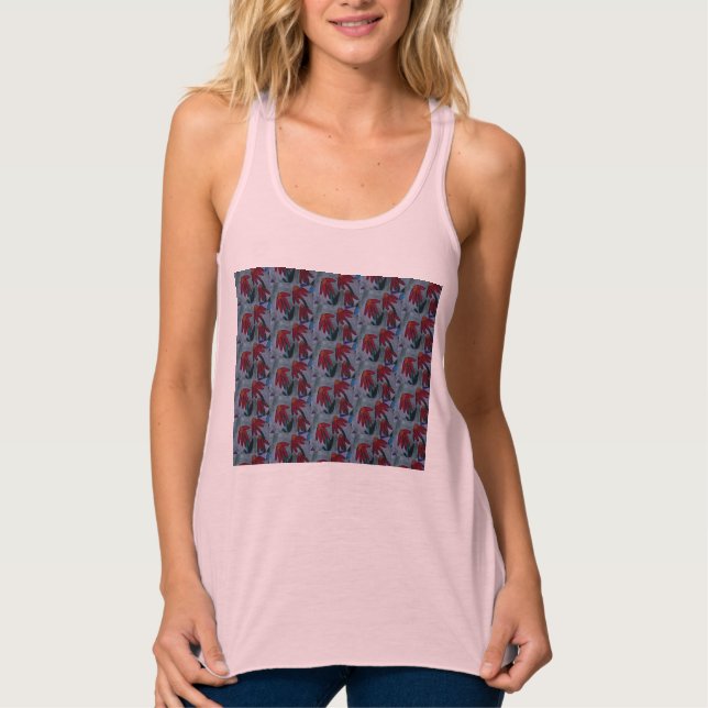 Red Daisies Tank Top (Vorderseite)